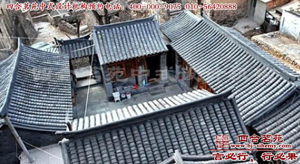 四合院整體圖 四合院院落的設(shè)計(jì)方案