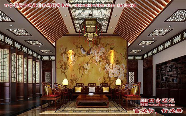 高雅的四合院會(huì)所設(shè)計(jì) 中式風(fēng)格四合院辦公會(huì)所設(shè)計(jì)效果圖